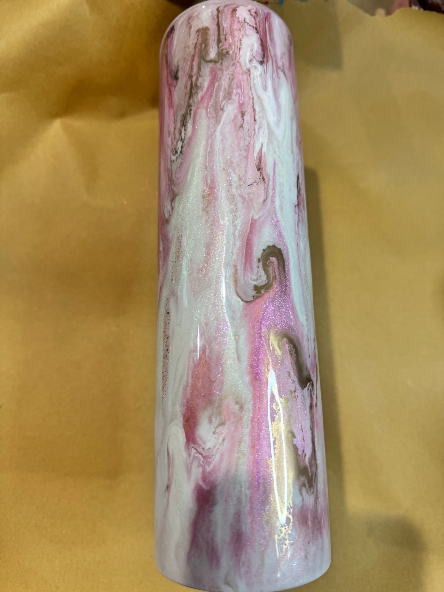 Pink marble